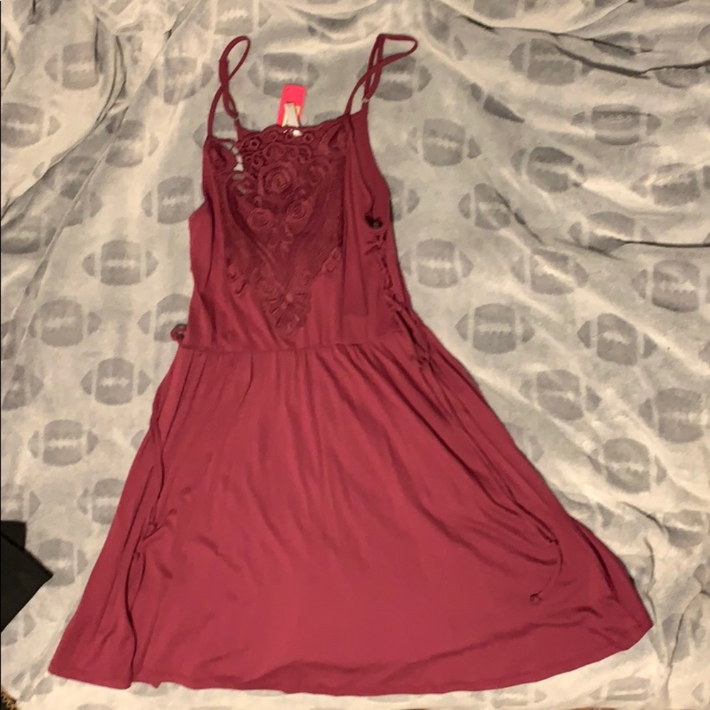 Magenta Sun dress